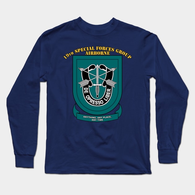 19th Special Forces Group Long Sleeve T-Shirt by MBK